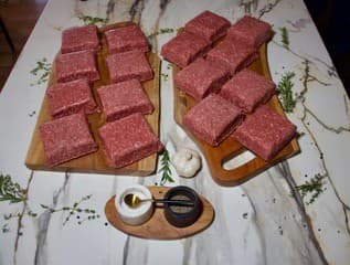 Ground beef box product photo from IDA Meats